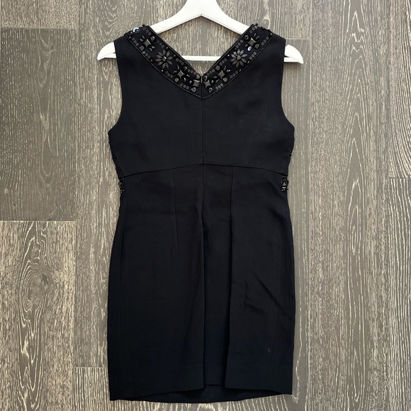 NWT BLUMARINE Black Beaded Embellished Dress - Picture 3 of 8